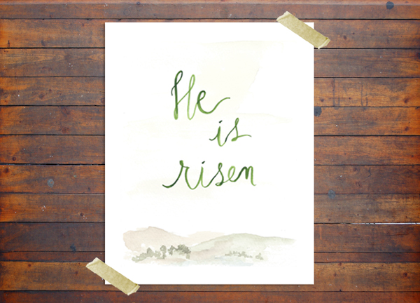 he-is-risen-print